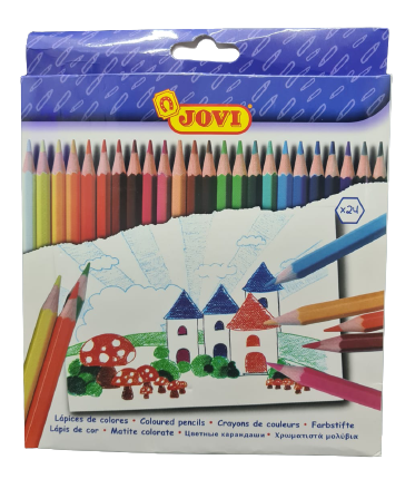 חבילת 24 צבעי עפרון