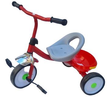 תלת אופן עם כיסא אפור לילדים במבחר צבעים