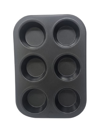 תבנית טפלון 6 שקעים 26X18 ס"מ