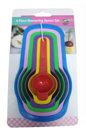 סט 6 כפות מדידה