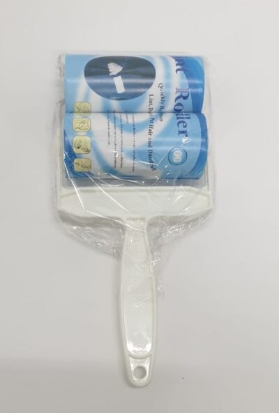 זוג רולרים לניקוי סיבים/ שיערות עם גלגלת