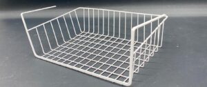 מדף רשת מתכת ניתלה על מדפים - לבן 31X25