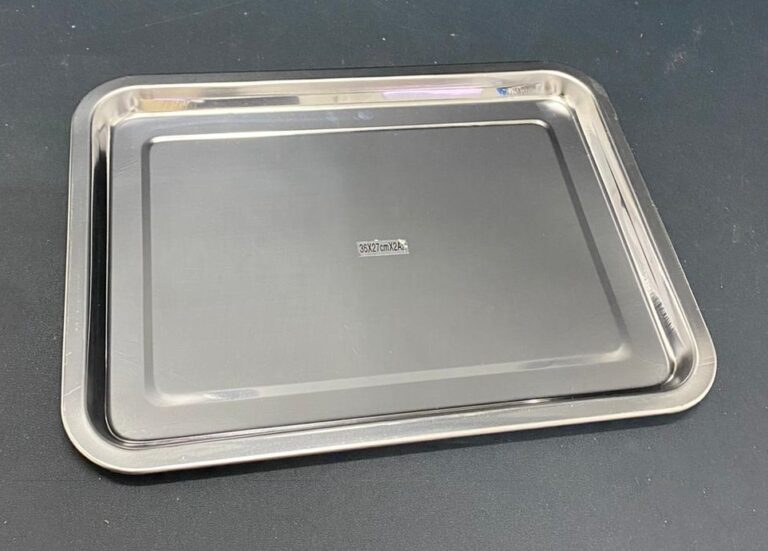 מגש נירוסטה מלבן 36X27