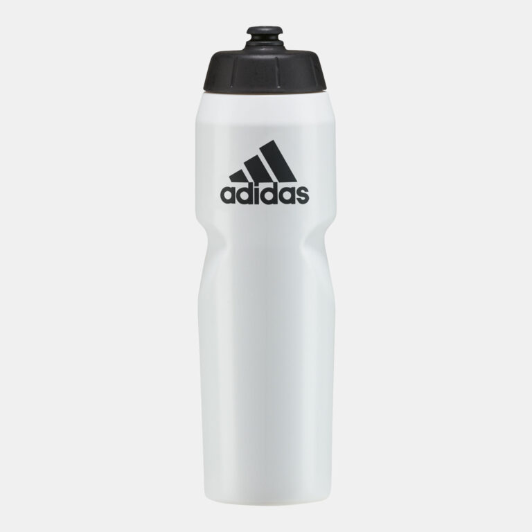 בקבוק פלסטיק + פיה 750 מ"ל ADIDAS - לבן