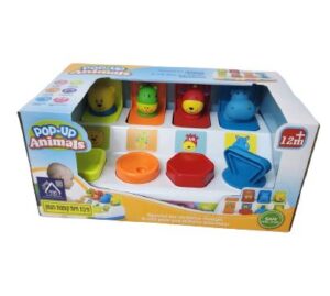 משחק התפתחות לפעוטות חיות קופצות 28X17 ס"מ
