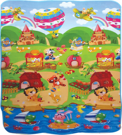שטיח פעילות דו צדדי 120X180 + תיק