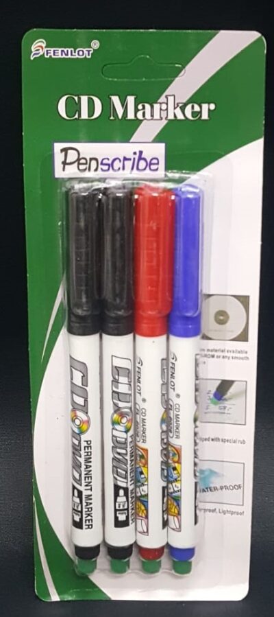 סט 4 טושים דקים לא מחיקים