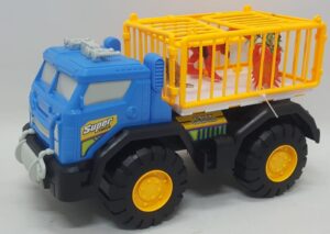 משאית כלוב גדולה עם דינוזאורים 40X25