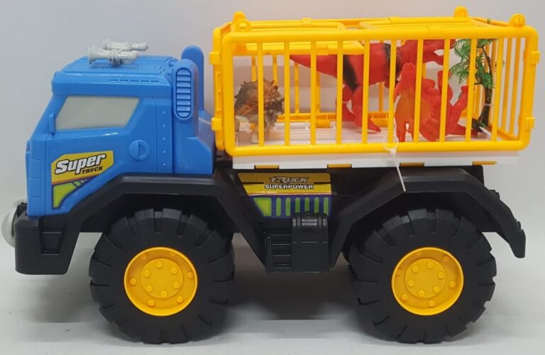 ⁦משאית כלוב גדולה עם דינוזאורים 40X25⁩ – תמונה ⁦3⁩