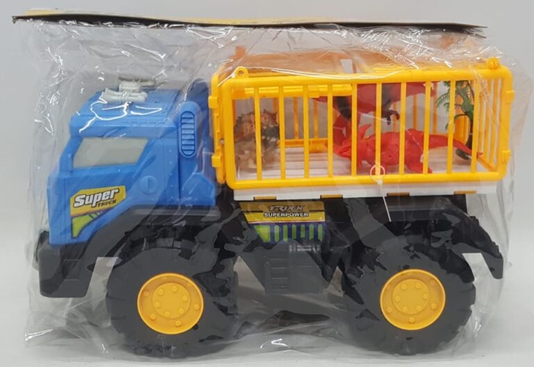 ⁦משאית כלוב גדולה עם דינוזאורים 40X25⁩ – תמונה ⁦4⁩