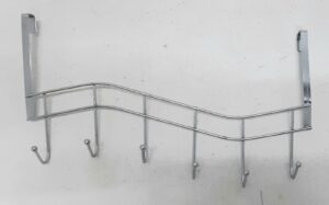 קולב מתכת מעוצב - 6 ווים 18.5X42 ס"מ