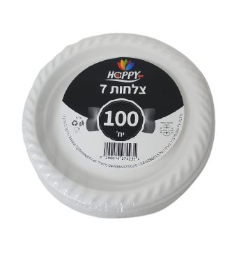 חב' 100 צלחות חד"פ - 7 '