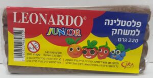 פלסטלינה למשחק בצבע חום