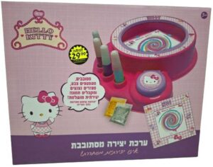 ערכת יצירה מסתובבת הלו קיטי