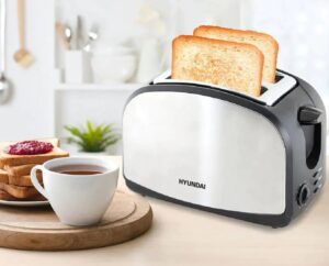 מצנם 2 פרוסות 900W - כסוף