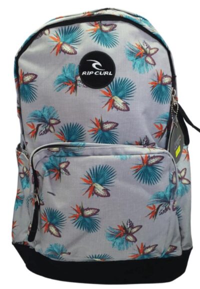 תיק גב אפור פרחים RIPCURL