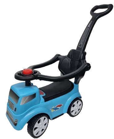בימבה עם מוט דחיפה בצורת משאית במבחר צבעים
