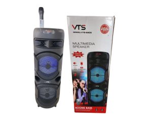 בידורית קריוקי עם מיקרופון אלחוטי ושלט בגובה כ-87 ס"מ