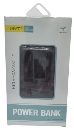 מטען נייד 10000MAH שחור /לבן