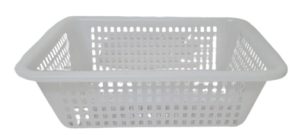 סלסלה פלסטיק לאחסון 30X22.5 גובה 9.5 ס"מ