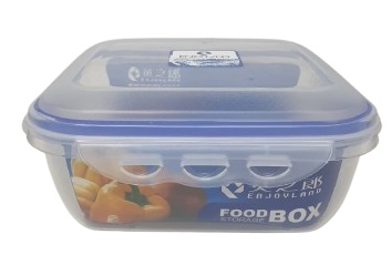 קופסא איכותית עם סגירה הרמטית וסוגרים 1.5L