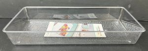 ארגונית אקריליק שקופה לאחסון  35.5X16 ס"מ