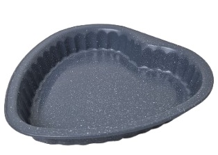 תבנית טפלון בצורת לב 26X26 ס"מ