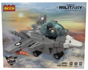 משחק הרכבה COGO מטוס צבאי 265 חלקים