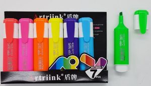 חבילת 7 טושים זוהרים עבים ואיכותיים