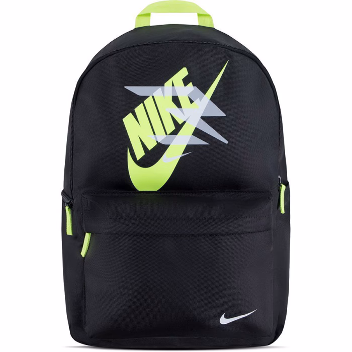 תיק גב נייק NIKE שחור לוגו צהוב