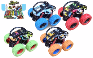 אוטו ג'יפ 4X4 מתהפך