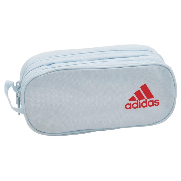 קלמר אדידס תכלת 2 תאים ADIDAS