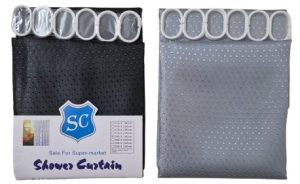 וילון אמבטיה 180X180 דגם יהלומים - במבחר צבעים