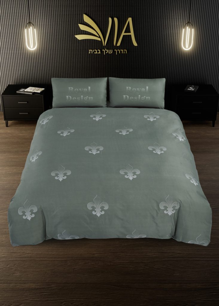 ⁦סט מצעים למיטה זוגית קומפלט 100% סאטן אל קמט - במבחר צבעים⁩ – תמונה ⁦6⁩