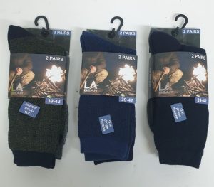 סט 2 גרבי אקרילן מחממות מידות 39-46 במבחר צבעים
