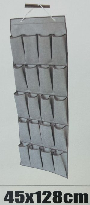 ארגונית בד לתלייה 20 תאים 45X128 ס"מ