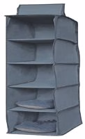 ארגונית בד לתלייה 5 קומות 30X15X70 ס"מ