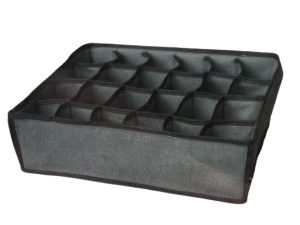 אירגונית בד מחולקת 24 תאים 34X30X10 ס"מ