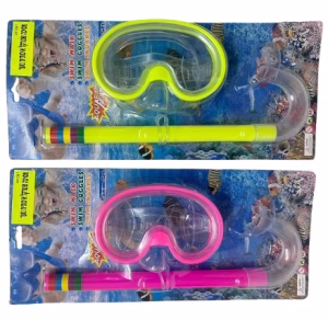 משקפת שנורקל מקצועית עגולה במבחר צבעים