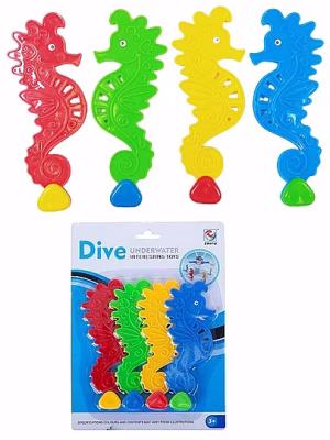 סוסני ים צלילה לבריכה