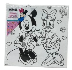 ערכת ציור על קנבס מיני מאוס ודייזי