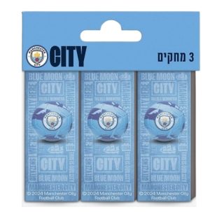 סט 3 מחקים מנצ'סטר סיטי