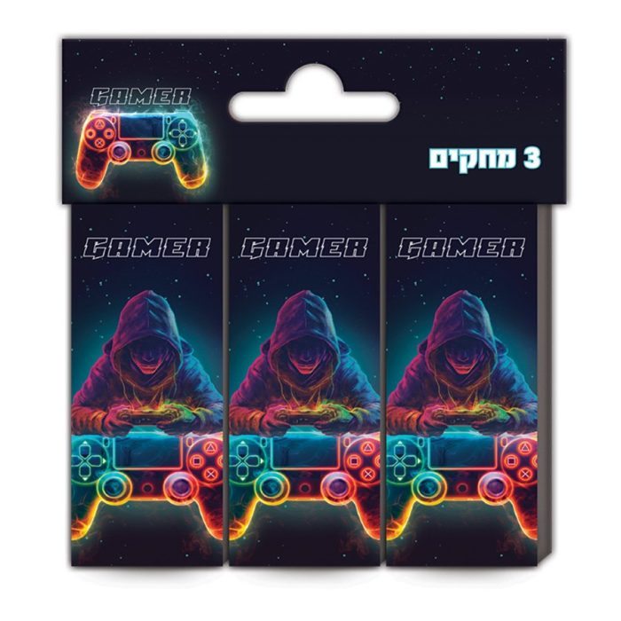 סט 3 מחקים גיימינג