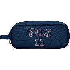 קלמר 2 תאים FILA - כחול כהה