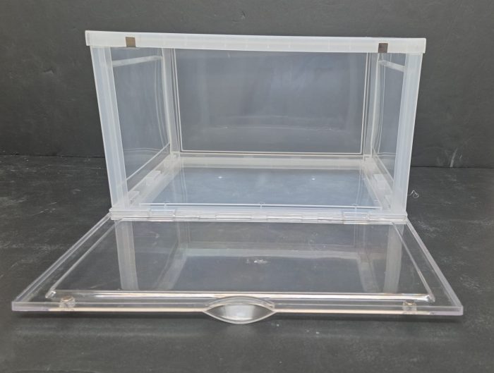 ⁦קופסת אחסון אקרילית 35X28X32 ס"מ⁩ – תמונה ⁦2⁩